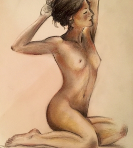 Nude Study of Young Woman