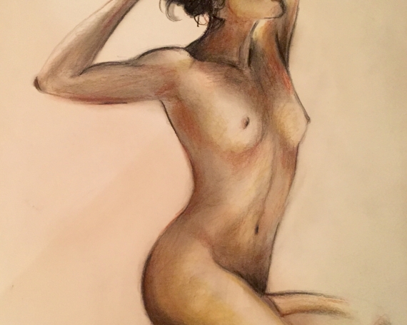 Nude Study of Young Woman