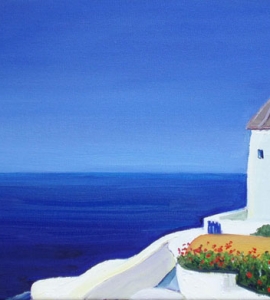 Santorini Oia White